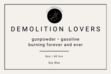 Load image into Gallery viewer, Demolition Lovers Soy Candle
