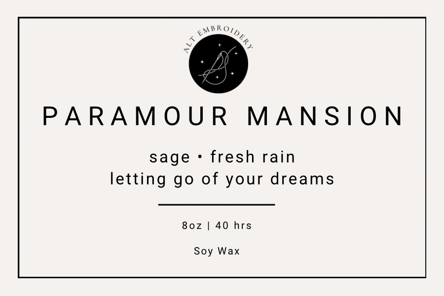 Paramour Mansion Soy Candle