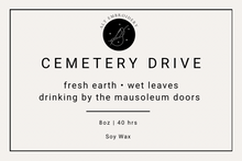 Load image into Gallery viewer, Cemetery Drive Soy Candle
